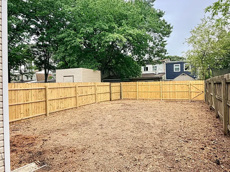 Backyard ~ New Fence