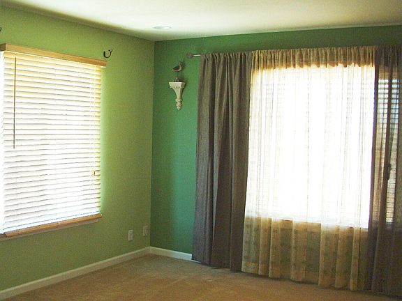 Cozy Master Bedroom with double windows to reduce outside noise