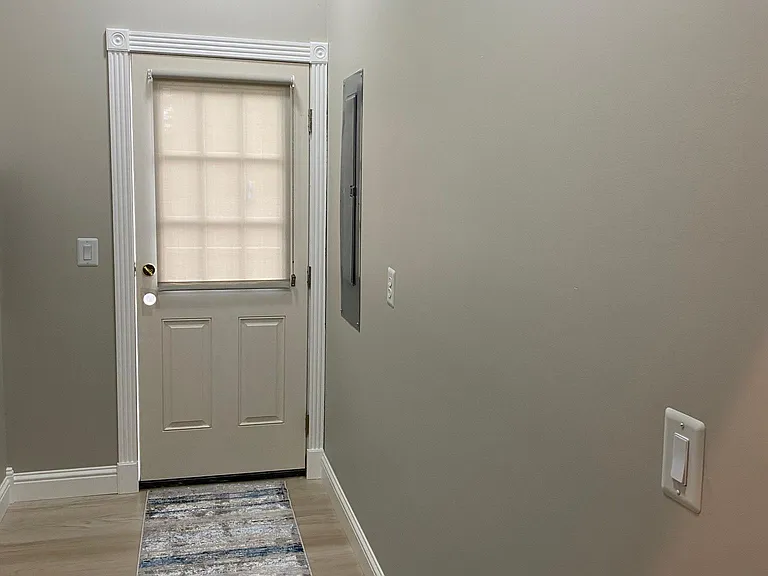 Mud room entrance