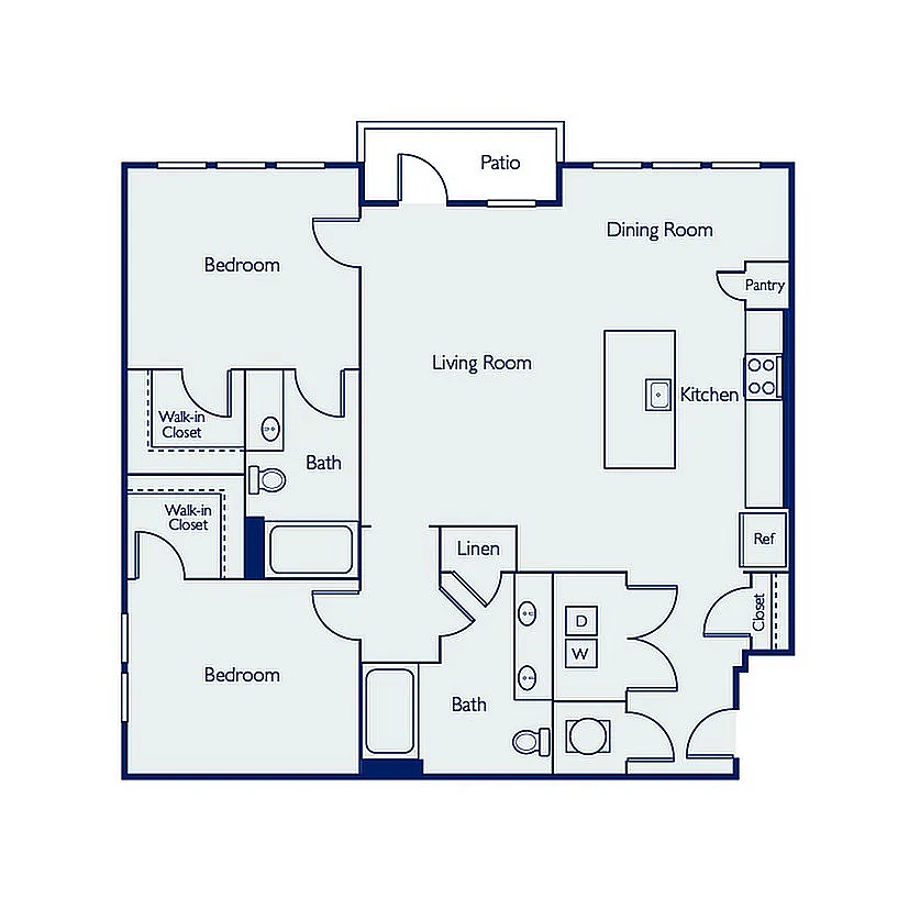 Floor plan B2J