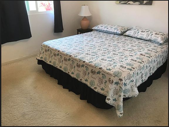 Master Bedroom w New King 