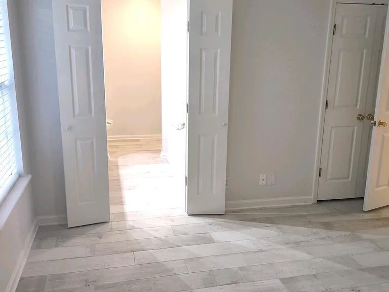 Master bedroom looking toward master bath