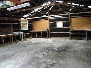 Garage interior