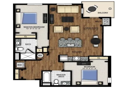 Floor plan U1