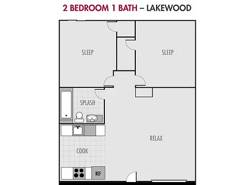 Floor plan The Lakewood at Cougar Ridge