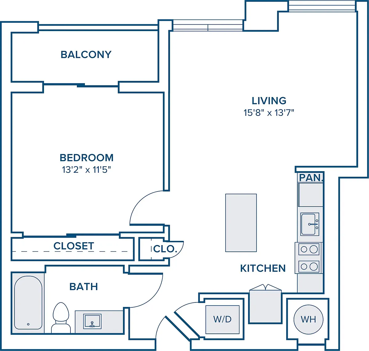 Floor plan A13