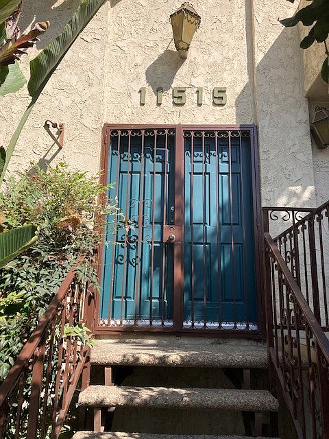 Street entry to the unit