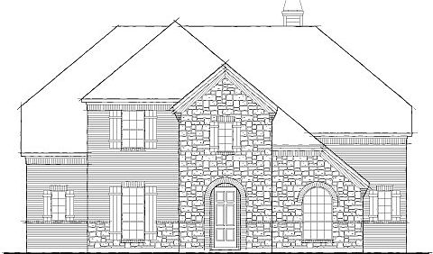 2250-Enchantment-Lane_Elev-D_Line-Art