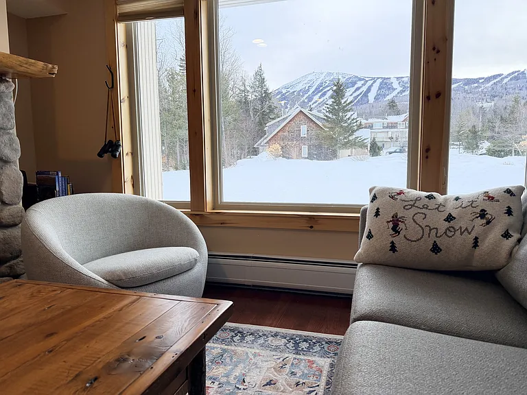 Living Room Mountain Views