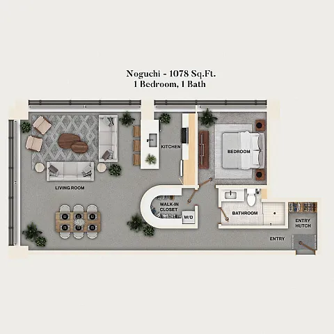 Floor plan A20 - Noguchi