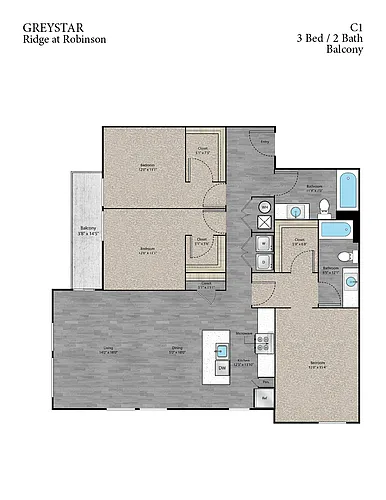 Floor plan C1