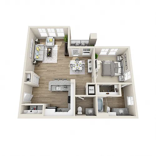 Floor plan A2A