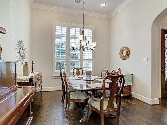 Formal dining room.