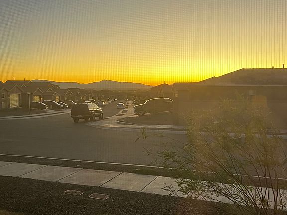 Beautiful sunrise views from downstairs office