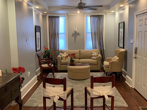 Living room with furniture. Furniture is no longer there