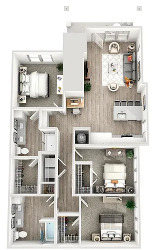 Floor plan C1A