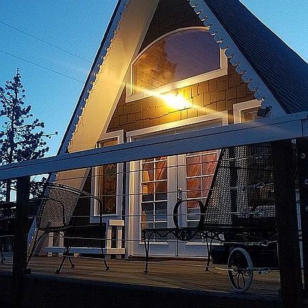 Gingerbread trim may be lighted