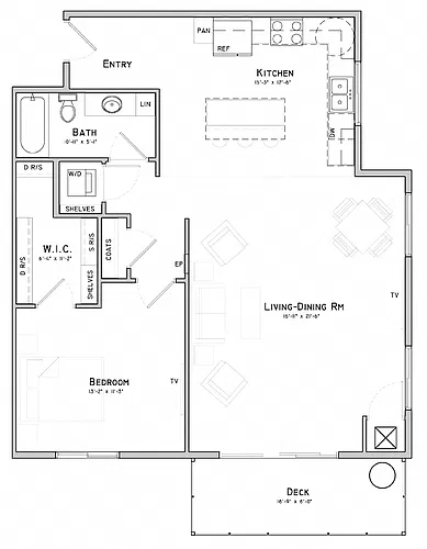 Floor plan Mimosa