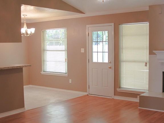 New paint, new light fixtures, new window blinds.