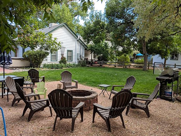 Enjoy company around the fire pit