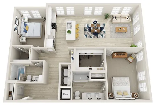 Floor plan B6