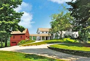 FRONT ELEVATION FROM LOWER BARN