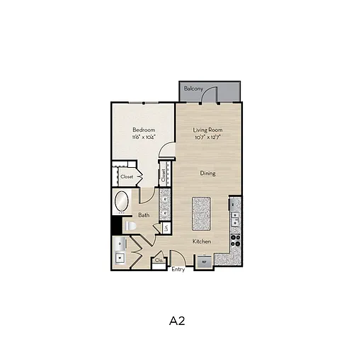 Floor plan A2