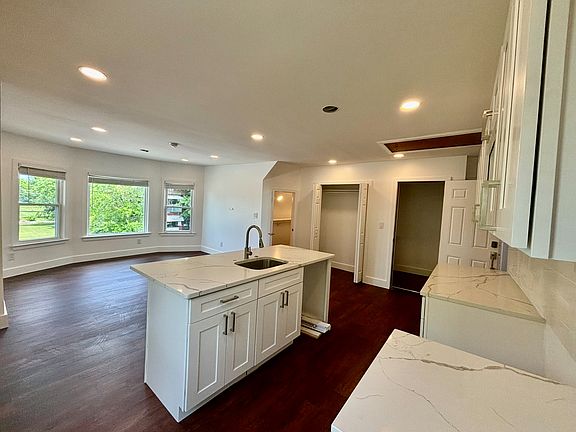 Open Concept. Kitchen and Living room.