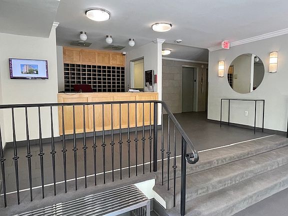 Sunny updated lobby and concierge desk!