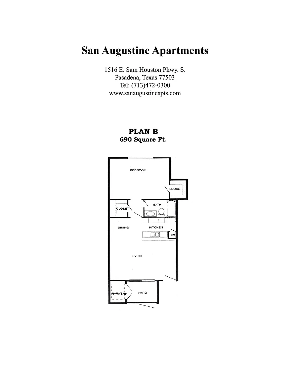 Floor plan Floorplan B