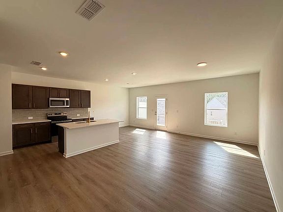 Family Room Kitchen View