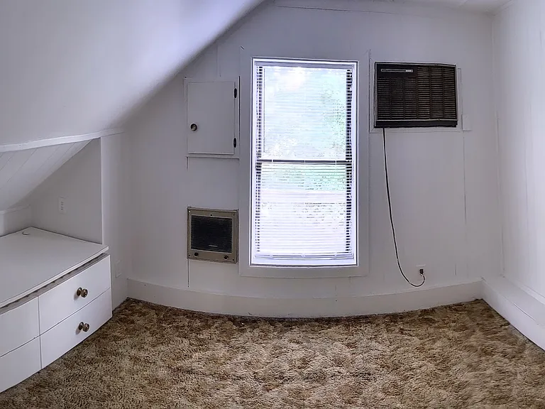 Third floor, rear bedroom