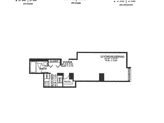 2nd image of 350 W 50th St APT 3J
