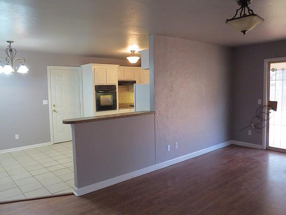 Living room loooking into kitchen