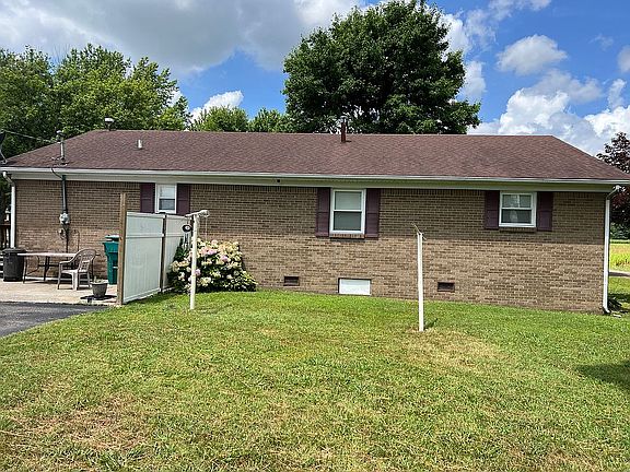 Rear Of Home