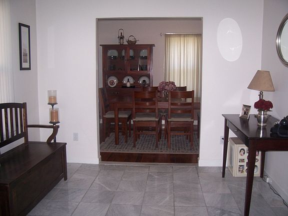 Entry way into Dining Room