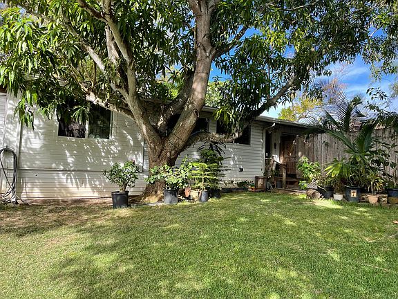 View of cottage, separate from main home (to the right behind)