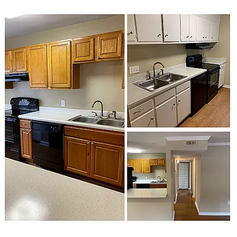 Floor plan Two Bedroom/ Two Bath (Corner-WO)