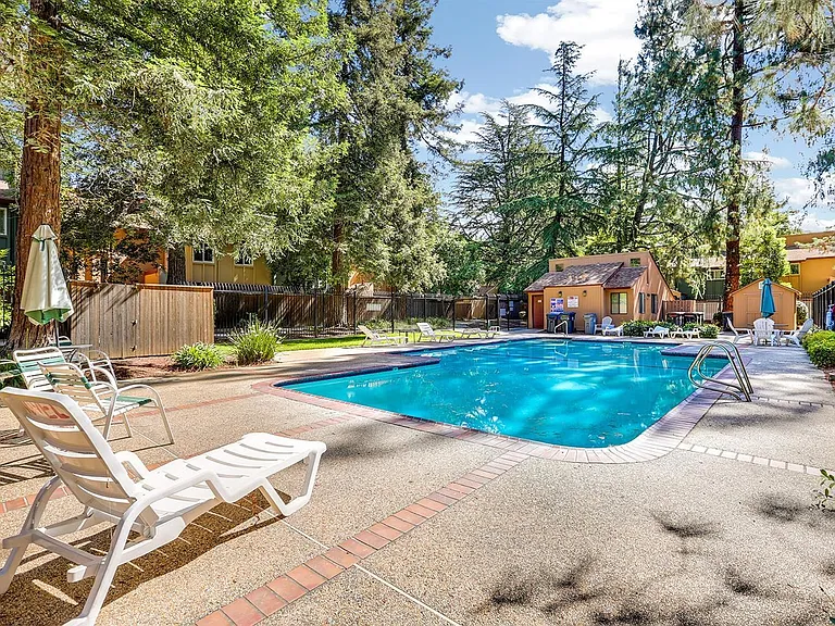 access to private well maintained pool