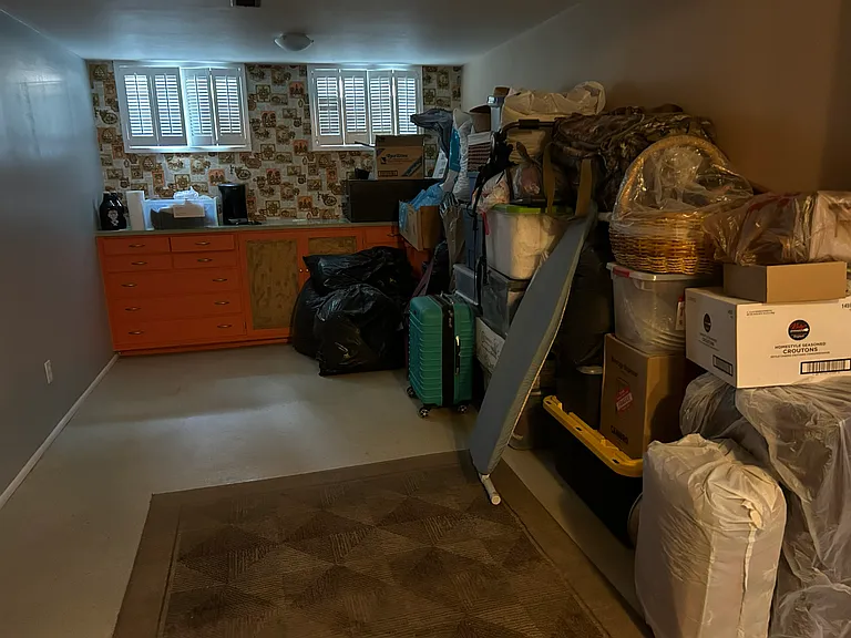 Basement storage