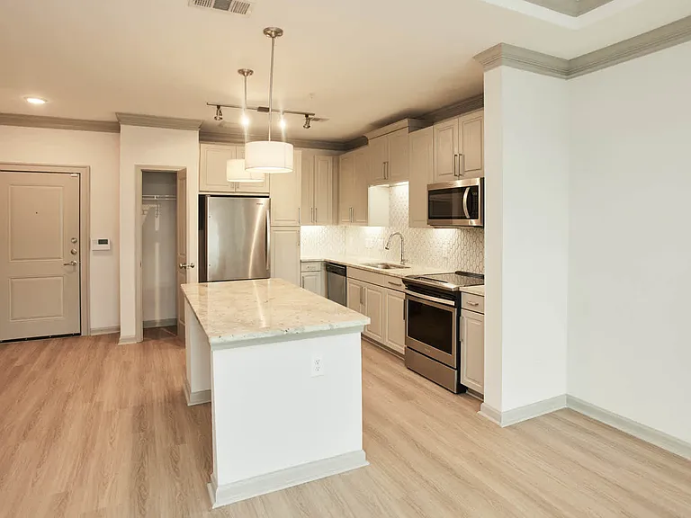 Kitchen with Stainless Steel Appliances