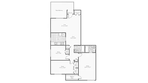 Floor plan Douglas
