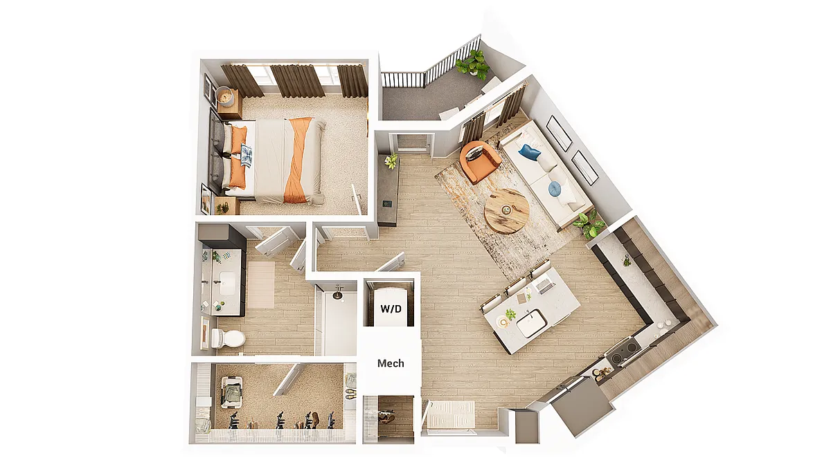 Floor plan A9