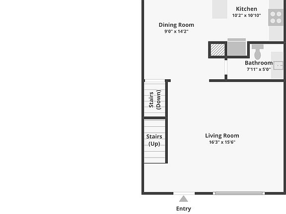 2nd image of 6820 Chapel Dr #3B-2Ba-1650Sqft