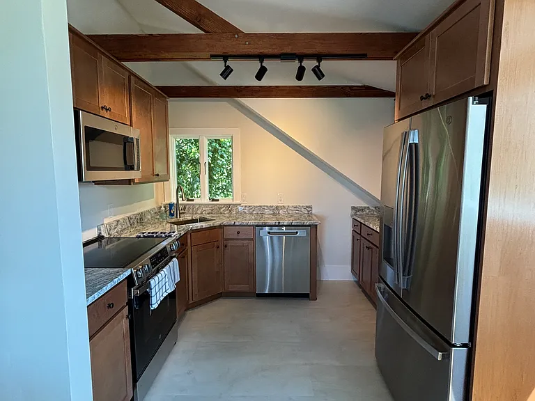Upstairs: kitchen