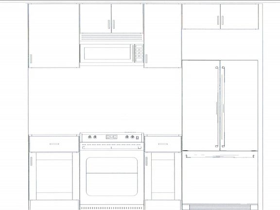 Kitchen Design 2-D