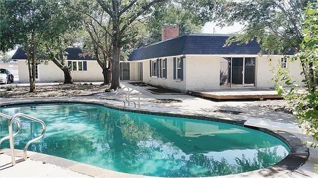 Large backyard for entertaining