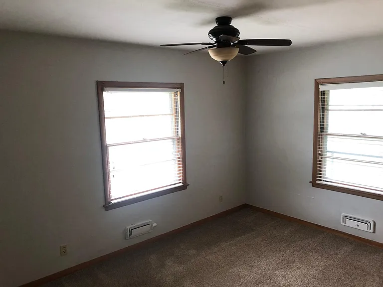 Two large bedrooms
