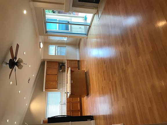 Kitchen and family room