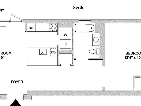 2nd image of 321 W 110th St APT 18B